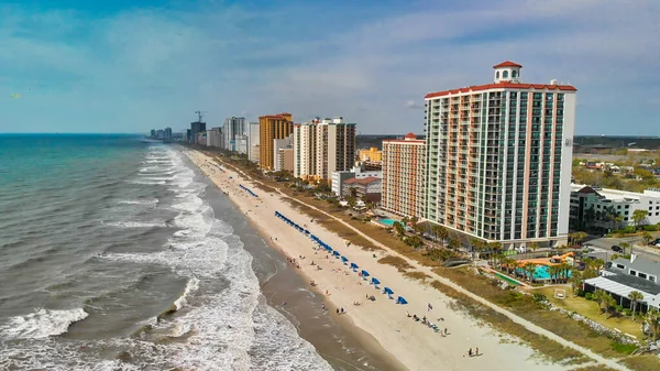 Aerial View Myrtle Beach Sky Usa — Stock Photo, Image