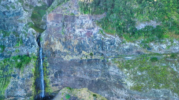 Beautiful Wild Coast Scenery View Bridal Veil Falls Veu Noiva — Stock Photo, Image