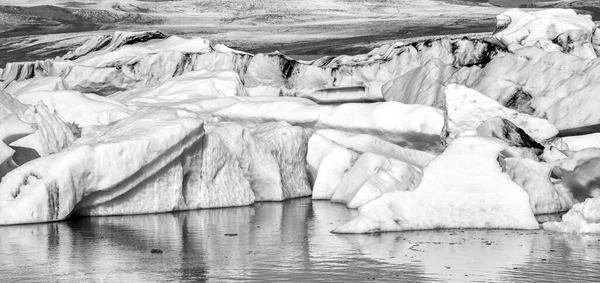 Icebergs Jokulsarlon Lagoon Summer Season Iceland — 图库照片