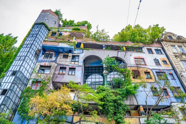 Hundertwasser House Wien Österrike — Stockfoto