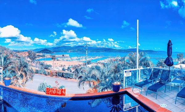 Airlie Beach Australia August 2018 Panoramic 360 Degrees View Airlie — Stock Photo, Image