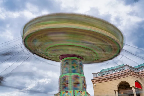 Spinning Wheel Game Prater Amusement Park — Stock Photo, Image