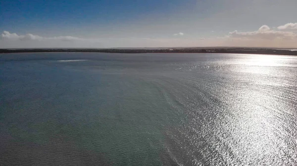 Aerial View San Remo Coastline Phillip Island Australia — Stock Fotó