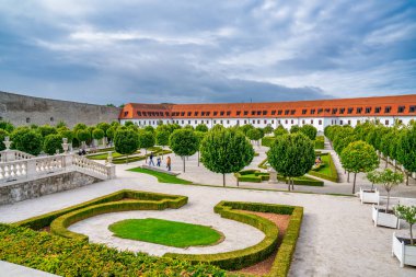 Bratislava Castle or Bratislavsky Hrad. It is the main castle of Bratislava, Slovakia. clipart