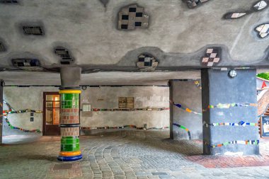 Avusturya, Viyana 'daki Hundertwasser Evi.