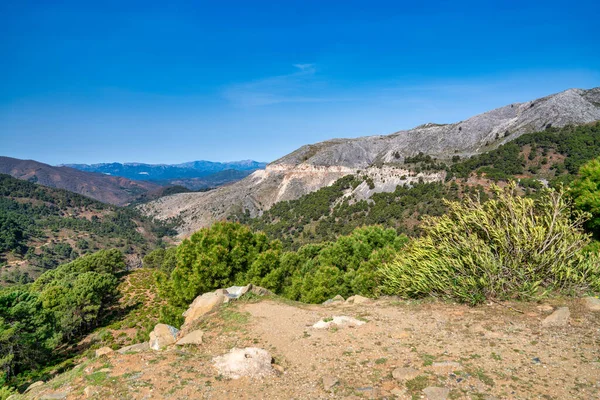Вид Воздуха Горы Андалусии Испания — стоковое фото