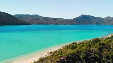 Aerial view of Whitsunday Island, Queensland - Australia.