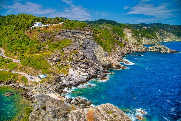 Yunanistan 'da Agios Ioannis Sahili ve.