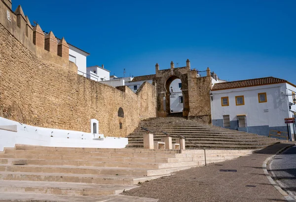 Medina Sidonia Pueblo Blancon Kaupungin Kadut Valkoiset Kodit Andalusiassa — kuvapankkivalokuva