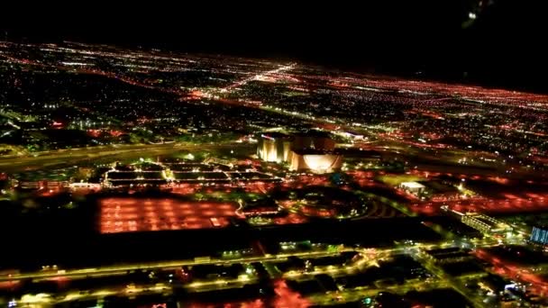 Las Vegas Juni 2018 Luftaufnahme Der Skyline Der Stadt Aus — Stockvideo