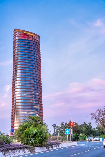 Sevilla Spanien April 2023 Der Turm Von Sevilla Bekannt Als — Stockfoto