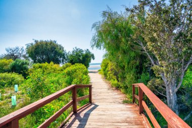 Dunsborough 'daki Meelup Plajı, Batı Avustralya.