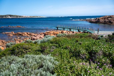 Baharda Batı Avustralya 'nın kıyı şeridi.