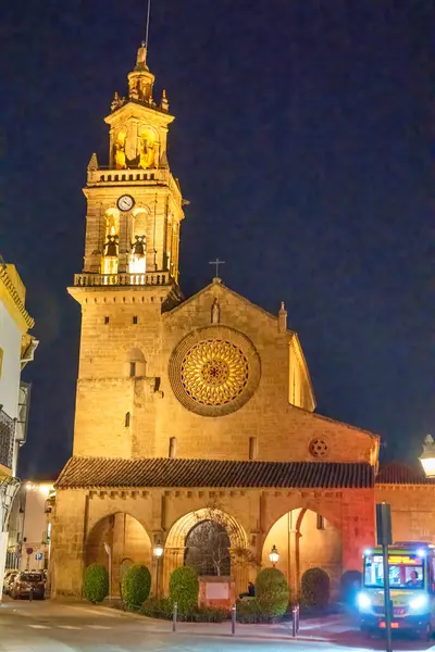 Córdoba España Abril 2023 Iglesia San Lorenzo Noche —  Fotos de Stock