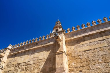 Cordoba 'daki Mezquita Camii-Katedrali' nin dış görünüşü - İspanya