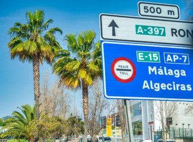 Malaga Algeciras Endülüs, İspanya 'da.