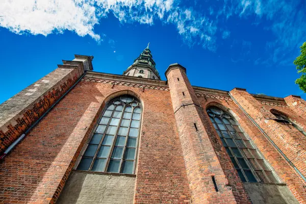 Edifícios Medievais Antigos Riga Letónia — Fotografia de Stock