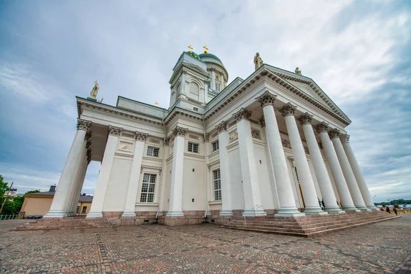 Kathedrale Von Helsinki Einem Sonnigen Sommertag — Stockfoto