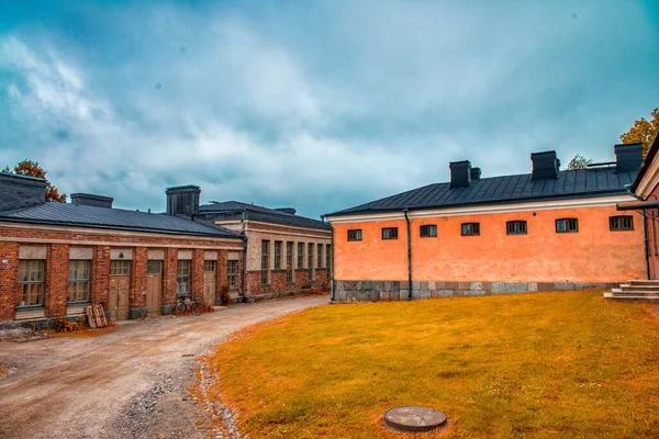 苏门林纳要塞 Fortress Suomenlinna 是一个由8个岛屿组成的海上要塞 其中6个已经被设防 赫尔辛基 — 图库照片