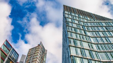 Londra Modern Binaları ve Skyline.