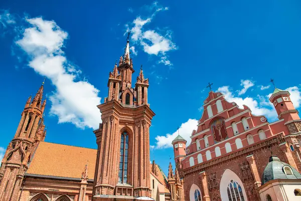 Vilnius 'taki Adam Mickiewicz Anıtı - Litvanya.