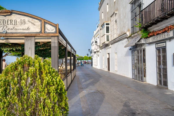 Vejer Frontera Spain April 2023 City Streets White Home Sunny — Stock Photo, Image