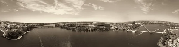 Воздушный Вид Мост Матагарупа Парк Мардалуп Перте Австралия — стоковое фото