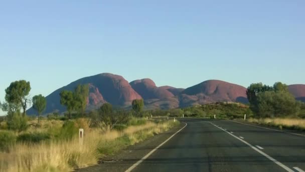 Cores Outback Australiano Dia Ensolarado — Vídeo de Stock