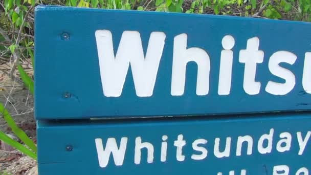 Národní Park Whitsunday Pláži Queensland Austrálie — Stock video