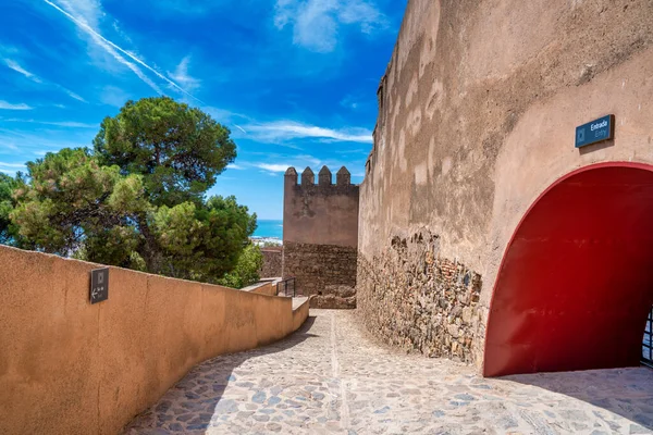 Castelo Gibralfaro Cidade Espanhola Málaga — Fotografia de Stock