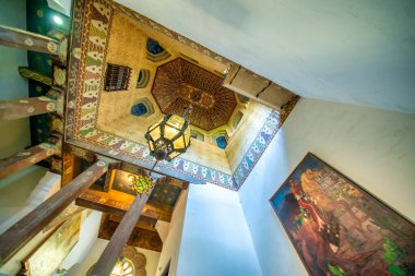 Santa Barbara, CA - 2 Ağustos 2017: Bir şehir merkezi.