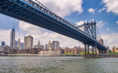 New York 'taki Manhattan Köprüsü.