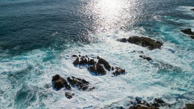 Kanal Kayalıkları 'nın sahil şeridi, Yellingup, Margaret Nehri Bölgesi.