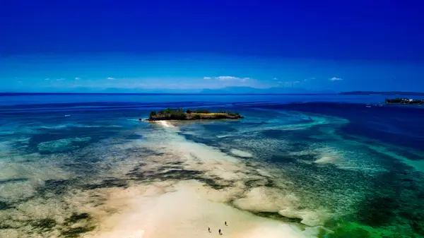 Vue Aérienne Gili Kere Lombok Indonésie — Photo