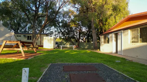 Günbatımında Busselton 'un hava manzarası, Batı Avustralya.