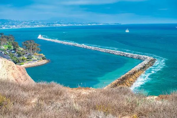 Dana Point Kaliforniya Yazın Güzel Bir Sahil Şeridi — Stok fotoğraf