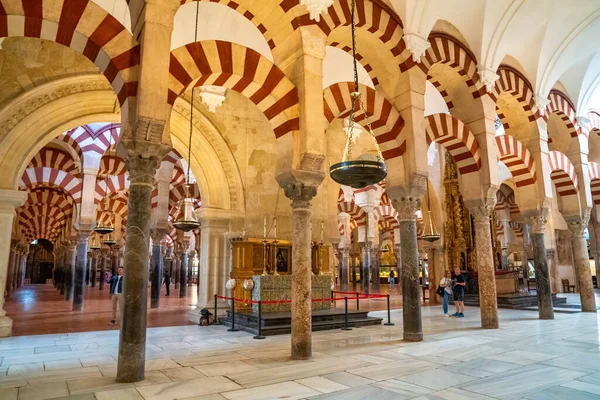 Cordoba Spain April 2023 Mezquita Spanish Mosque Cordoba Roman Catholic — Stock Photo, Image
