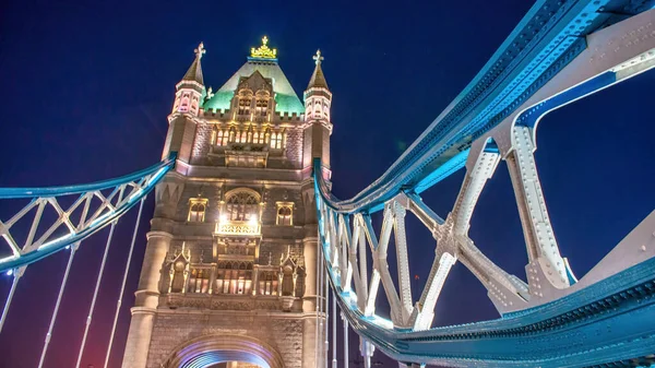 Tower Bridge Est Une Attraction Touristique Célèbre — Photo