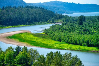 Columbia River Gorge, Oregon - ABD.