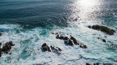 Kanal Kayalıkları 'nın sahil şeridi, Yellingup, Margaret Nehri Bölgesi.