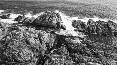 Kanal Kayalıkları 'nın sahil şeridi, Yellingup, Margaret Nehri Bölgesi.