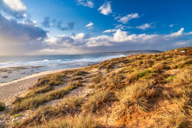 Avustralya 'daki Kalbarri Ulusal Parkı' nın güzel kıyı şeridi.
