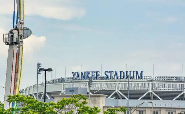 Ciudad Nueva York Junio 2013 Vista Exterior Del Yankee Stadium — Foto de Stock