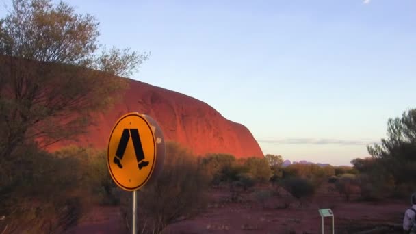 Australijskie Kolory Zachodzie Słońca Terytorium Północne Australia — Wideo stockowe
