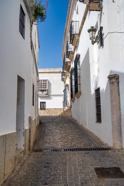 Medina Sidonia Calles Casas Blancas Del Pueblo Blanco Andalucía —  Fotos de Stock