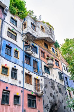 Avusturya, Viyana 'daki Hundertwasser Evi.