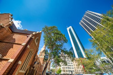 Buildings of Downtown Perth on a sunny day.