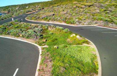 Kanal Kayalıkları 'nın sahil şeridi, Yellingup, Margaret Nehri Bölgesi.