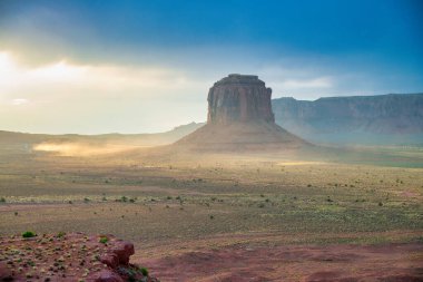 Amazing view of Monument Valley Buttes in Arizona.