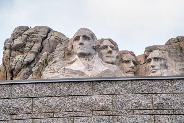 stock image Mount Rushmore National Memorial, South Dakota. View on a sunny summer day.